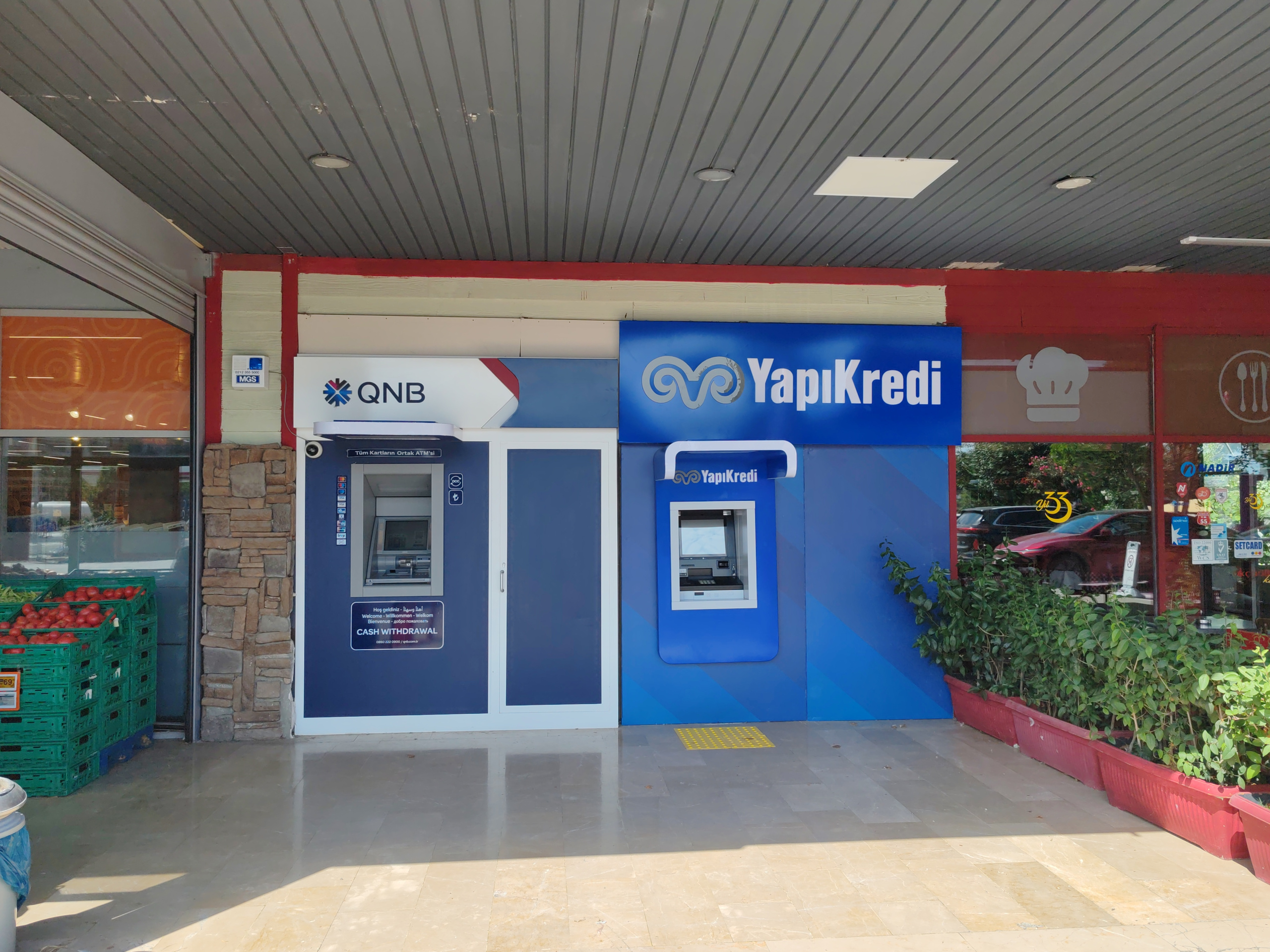 Canik’te ATM Hizmeti Artıyor: Migros Yanına QNB Finans ve Yapı Kredi ATM’leri